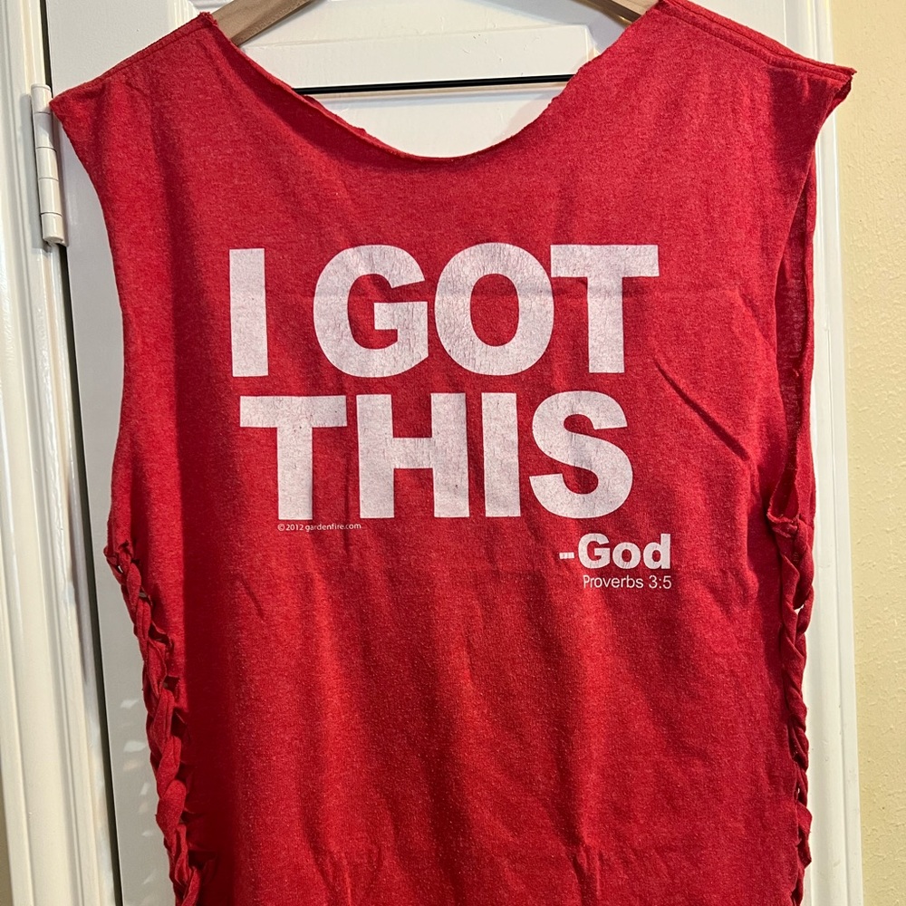 Christian Custom Altered Muscle Shirt